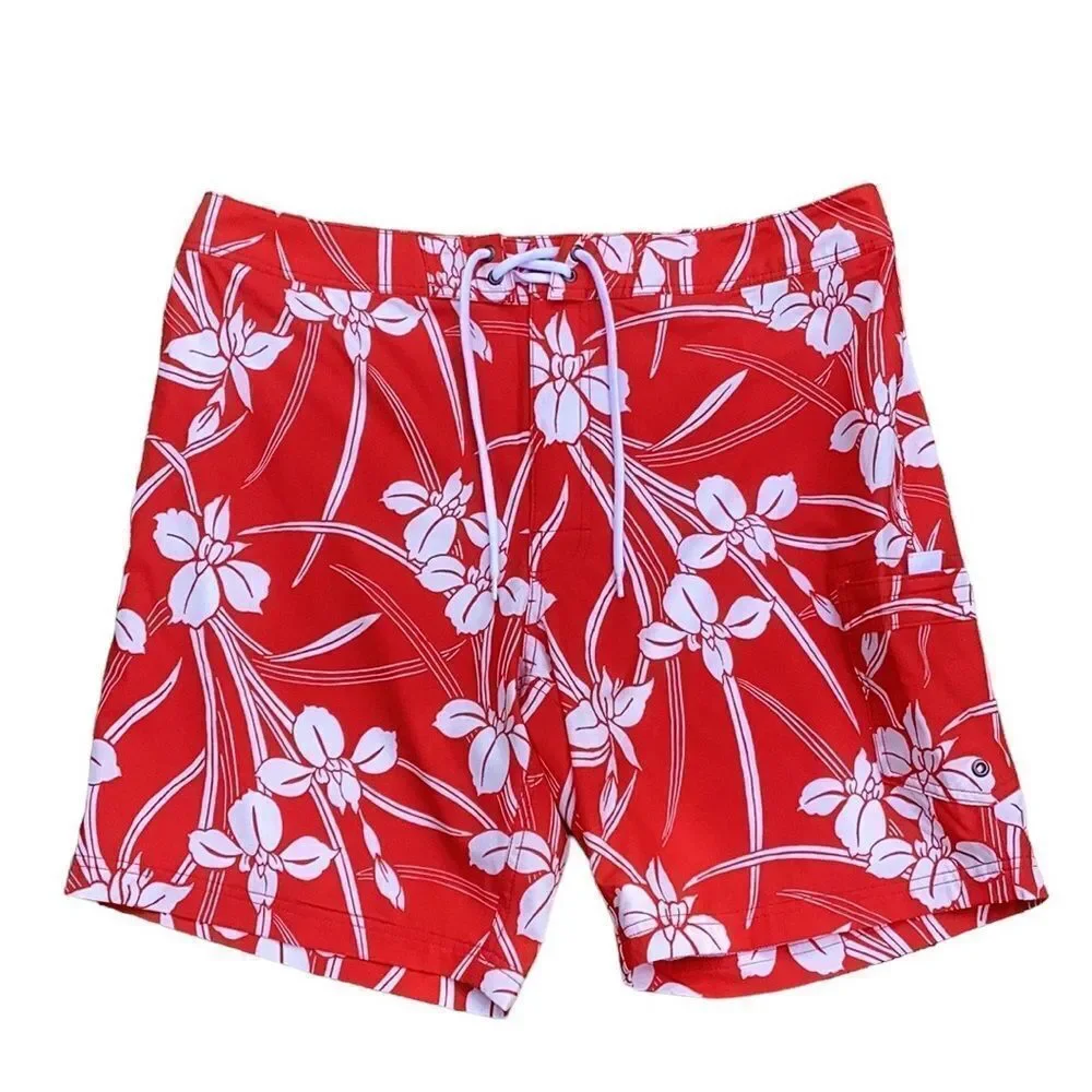 J CREW NWT MENS FLEX SWIMWEAR BATHING SUIT TRUNKS SHORTS SIZE 36